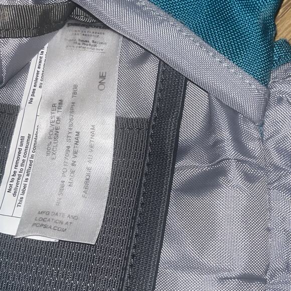 Patagonia Mini Half Mass Small Messenger Carry On Laptop Case Bag Teal READ - Picture 6 of 8